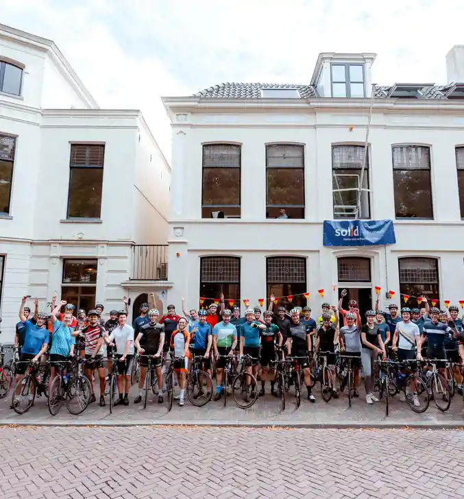 Solid Professionals organiseert wielren actie
