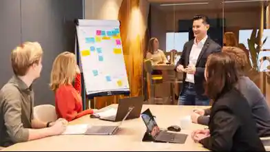 Sfeer impressie brainstorm meeting Been Management Consulting