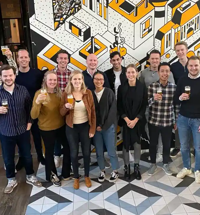 Hecht en sociaal team van consultancy bedrijf Ciratum